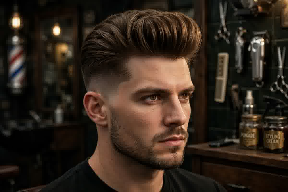 Modern Pompadour by Anto