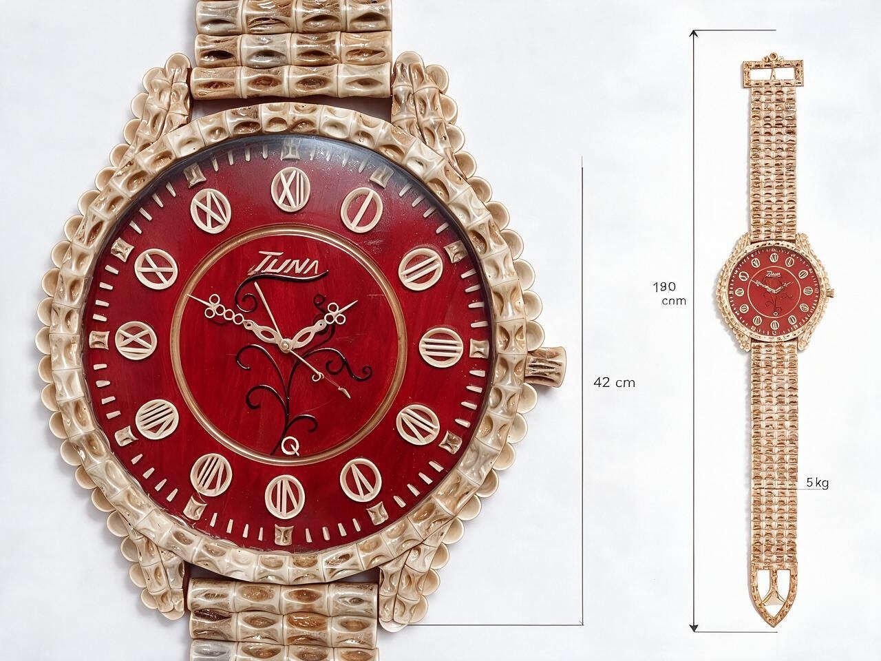 Jam hiasan dinding Tuna Watch